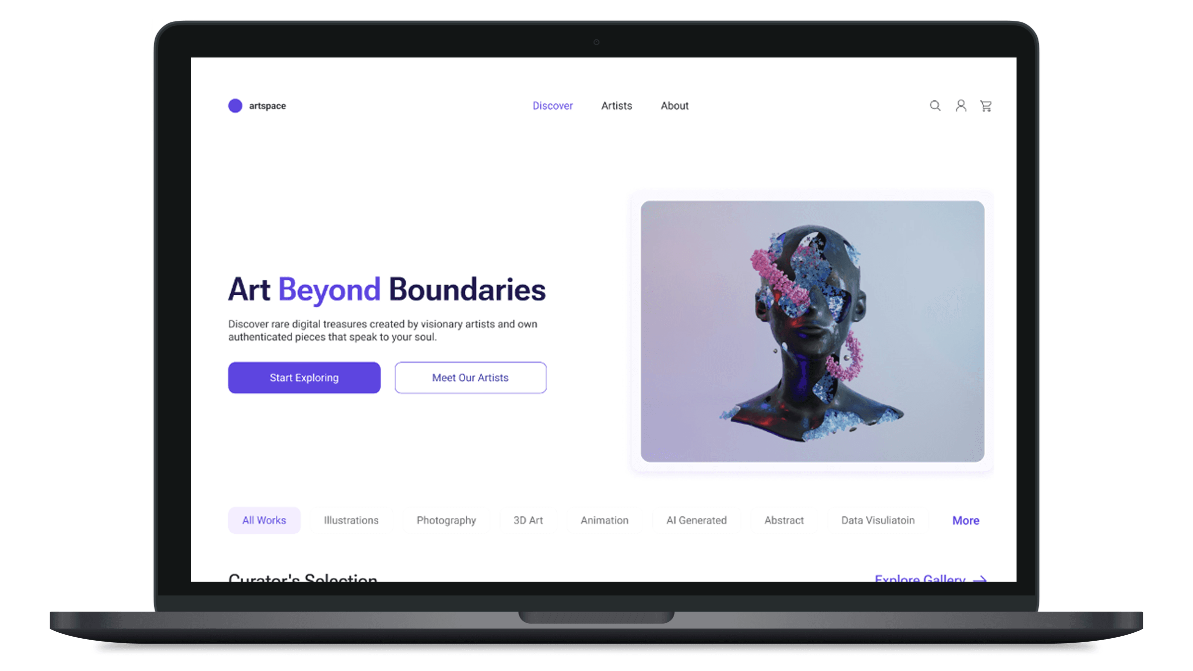 artspace - Digital Art Marketplace
